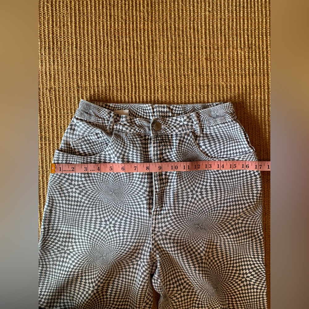 Rare Vintage Jeanjer 1980s Optical Illusion Jeans, Women’s 2-3 - Picture 10 of 16